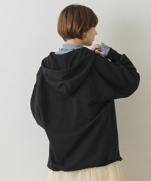 RETRO GIRL(レトロガール)の「アノラックBIGフーディー(Tシャツ/カットソー・レディース・ブラック/イエロー/オフホワイト・FREE)」の17枚目の写真