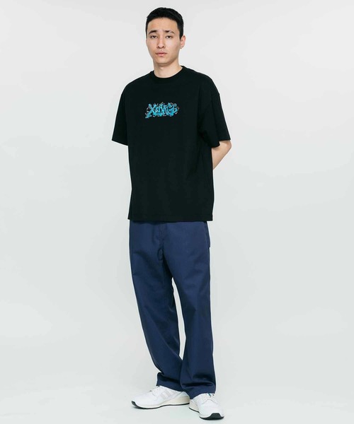 大人気 早い者勝ち XLARGE BARBED WIRE LOGO S/S TEE XLARGE（エクストララージ）の「BARBED WIRE LOGO S/S TEE（T