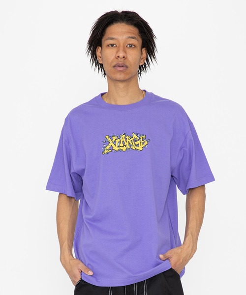 大人気 早い者勝ち XLARGE BARBED WIRE LOGO S/S TEE XLARGE（エクストララージ）の「BARBED WIRE LOGO S/S TEE（T