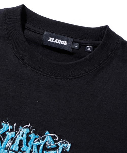 大人気 早い者勝ち XLARGE BARBED WIRE LOGO S/S TEE XLARGE（エクストララージ）の「BARBED WIRE LOGO S/S TEE（T