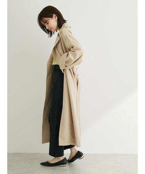 ELENCARE DUE(エレンカーレデュエ)の「・ELENCARE DUE コクーンスリーブトレンチコート(その他アウター・レディース・ベージュ/ネイビー/アイボリー・FREE)」の5枚目の写真
