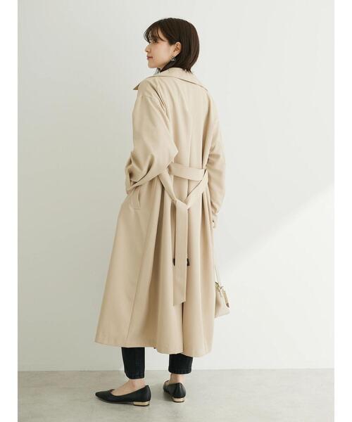 ELENCARE DUE(エレンカーレデュエ)の「・ELENCARE DUE コクーンスリーブトレンチコート(その他アウター・レディース・ベージュ/ネイビー/アイボリー・FREE)」の6枚目の写真