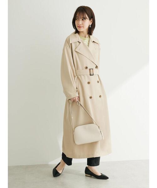 ELENCARE DUE(エレンカーレデュエ)の「・ELENCARE DUE コクーンスリーブトレンチコート(その他アウター・レディース・ベージュ/ネイビー/アイボリー・FREE)」の7枚目の写真