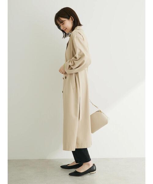 ELENCARE DUE(エレンカーレデュエ)の「・ELENCARE DUE コクーンスリーブトレンチコート(その他アウター・レディース・ベージュ/ネイビー/アイボリー・FREE)」の8枚目の写真
