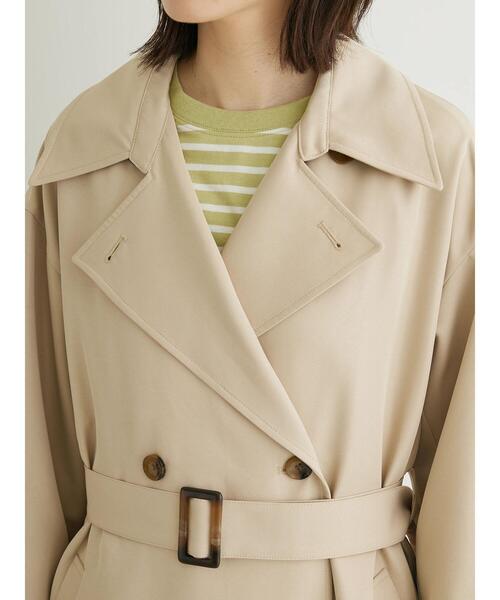 ELENCARE DUE(エレンカーレデュエ)の「・ELENCARE DUE コクーンスリーブトレンチコート(その他アウター・レディース・ベージュ/ネイビー/アイボリー・FREE)」の10枚目の写真