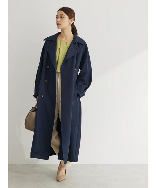 ELENCARE DUE(エレンカーレデュエ)の「・ELENCARE DUE コクーンスリーブトレンチコート(その他アウター・レディース・ベージュ/ネイビー/アイボリー・FREE)」の14枚目の写真