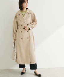・ELENCARE　DUE　コクーンスリーブトレンチコート