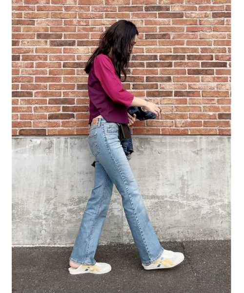 Levi's リーバイス　七分袖 ラグランTシャツ　サイズM　ロンT ヴィンテージファッション - Levis リーバイス 七分袖 ラグランTシャツ