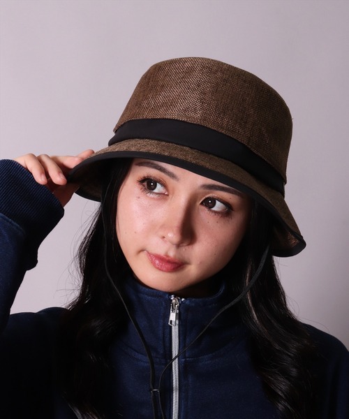 COLEMAN(コールマン)の「(LF)【Coleman】ブランドロゴ アドベンチャーハット(ハット・レディース・ブラック/ダークブラウン/キナリ/ダークオレンジ・ONE SIZE)」の20枚目の写真