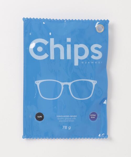ムラサキスポーツ（ムラサキスポーツ）の「CHIPS/チップス サングラス BLUE 紫外線対策 UVカット 偏光 SUN2BLUE（サングラス・メンズ・ブルー/ブルー系その他・FREE）」の6枚目の写真
