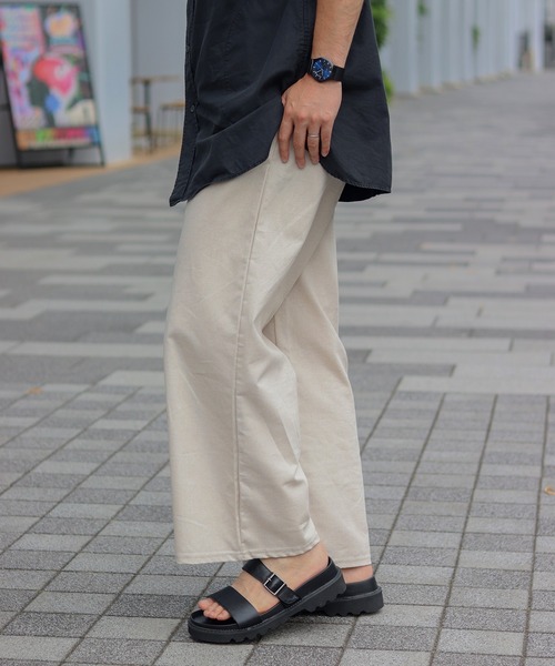 Dedes（デデス）の「軽量厚底 ストラップサンダル スライドサンダル（サンダル・メンズ・ブラック系1/ブラック系2・M/L/LL）」の9枚目の写真