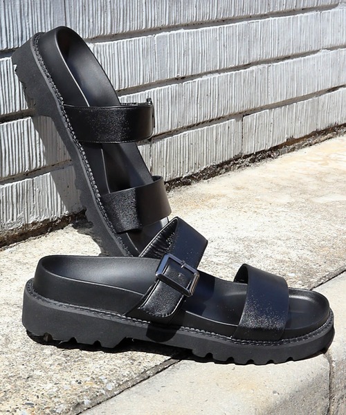 Dedes（デデス）の「軽量厚底 ストラップサンダル スライドサンダル（サンダル・メンズ・ブラック系1/ブラック系2・M/L/LL）」の11枚目の写真