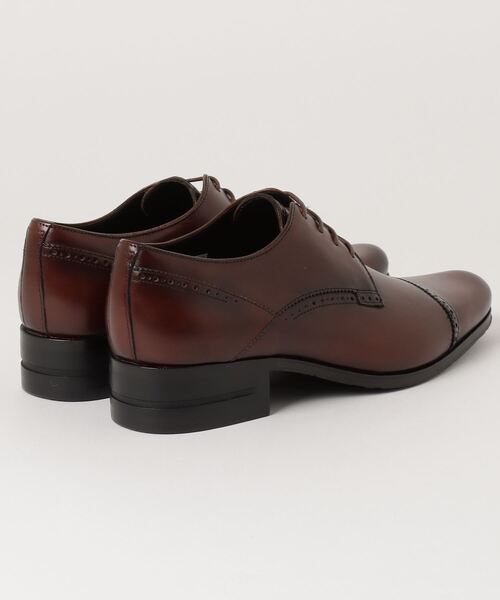 KATHARINE HAMNETT LONDON (キャサリンハムネットロンドン)の「KATHARINE HAMNETT LONDON/キャサリンハムネットロンドン <抗菌・消臭>外羽根ストレートチップドレスシューズ(ドレスシューズ・メンズ・ブラウン/ブラック・25/27/26/26.5/25.5/24.5)」の3枚目の写真