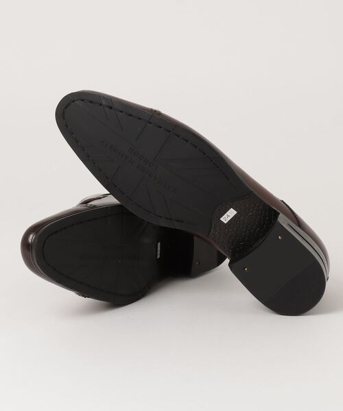 KATHARINE HAMNETT LONDON (キャサリンハムネットロンドン)の「KATHARINE HAMNETT LONDON/キャサリンハムネットロンドン <抗菌・消臭>外羽根ストレートチップドレスシューズ(ドレスシューズ・メンズ・ブラウン/ブラック・25/27/26/26.5/25.5/24.5)」の4枚目の写真
