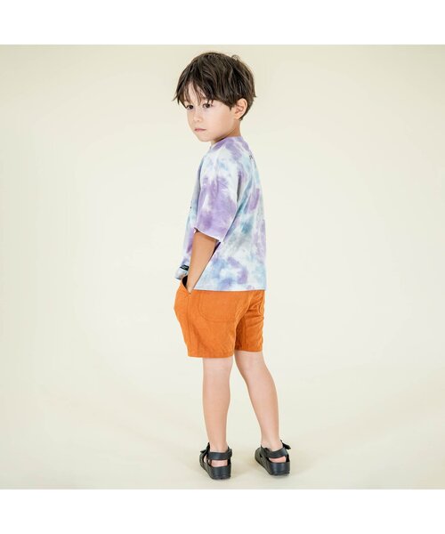 F.O.KIDS(エフオーキッズ)の「FOスマイルフェス タイダイTシャツ&虫よけクリップ セット(Tシャツ/カットソー・キッズ・イエロー/ベージュ/パープル・80/90/95/100/110/120/130/140)」の4枚目の写真