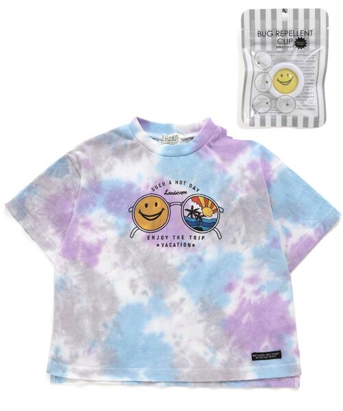 F.O.KIDS(エフオーキッズ)の「FOスマイルフェス タイダイTシャツ&虫よけクリップ セット(Tシャツ/カットソー・キッズ・イエロー/ベージュ/パープル・80/90/95/100/110/120/130/140)」の17枚目の写真