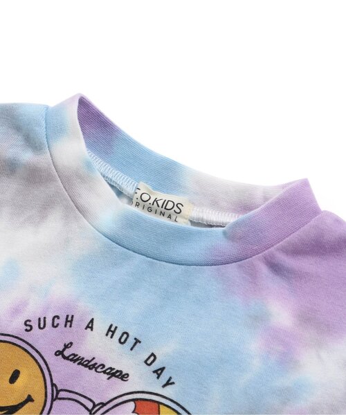 F.O.KIDS(エフオーキッズ)の「FOスマイルフェス タイダイTシャツ&虫よけクリップ セット(Tシャツ/カットソー・キッズ・イエロー/ベージュ/パープル・80/90/95/100/110/120/130/140)」の13枚目の写真