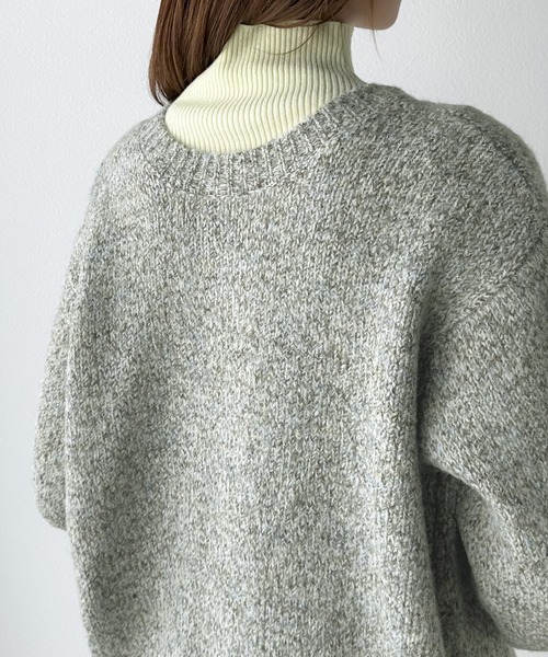 セール】《Javaジャバコラボ》新ミックスシリーズ 2way ニット