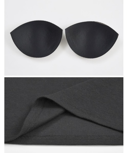 Re:EDIT（リエディ）の「ダブルストラップフライスカップ付きキャミソール（その他アンダーウェア/インナー・レディース・ブラック/ホワイト系その他・MEDIUM/LARGE/SMALL）」の14枚目の写真