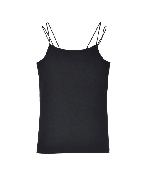 Re:EDIT（リエディ）の「ダブルストラップフライスカップ付きキャミソール（その他アンダーウェア/インナー・レディース・ブラック/ホワイト系その他・MEDIUM/LARGE/SMALL）」の15枚目の写真