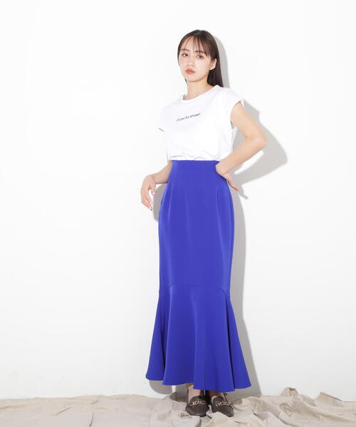 JILL by JILL STUART(ジルバイジルスチュアート)の「◇パールツキロゴTシャツ(Tシャツ/カットソー・レディース・ホワイト/ブラック・FREE)」の17枚目の写真