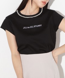 JILL by JILL STUART | ◇パールツキロゴTシャツ(Tシャツ/カットソー)