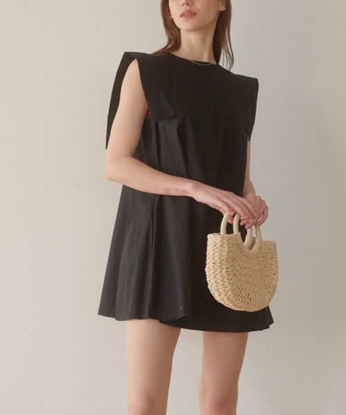 アシーム　ACYM Tweed mini saloppete ワンピース ACYM Tweed mini saloppete ワンピース