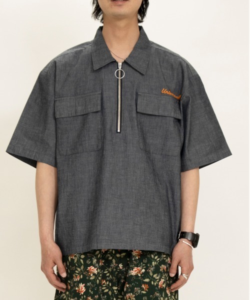 ハーフジップシャツ / HALF ZIP SHIRT（シャツ/ブラウス