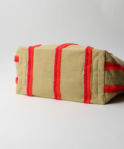 beej（ビージ）の「【別注】＜beej＞ストライプ刺繍 トートバッグ（トートバッグ・レディース・ベージュ/オフホワイト・FREE）」の16枚目の写真