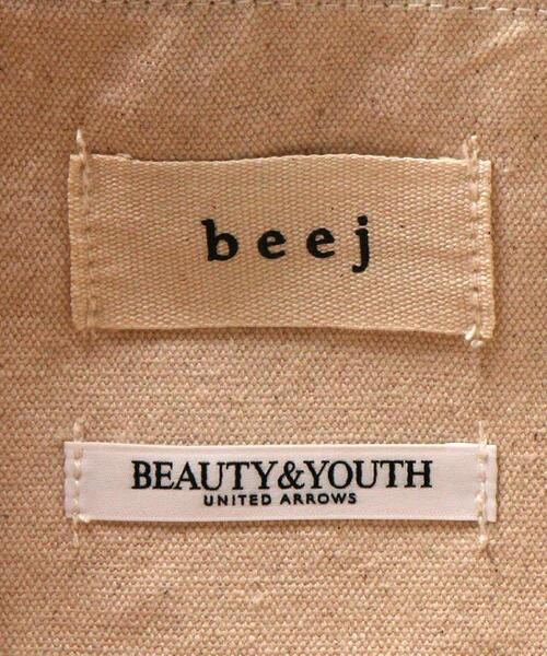 beej（ビージ）の「【別注】＜beej＞ストライプ刺繍 トートバッグ（トートバッグ・レディース・ベージュ/オフホワイト・FREE）」の18枚目の写真