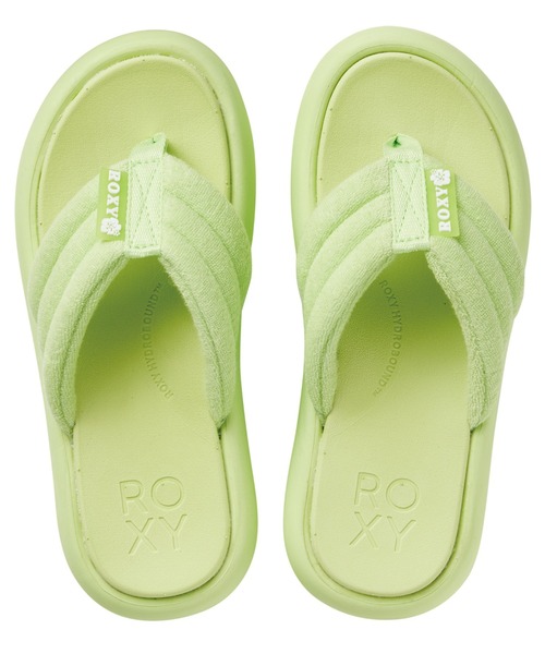 ROXY（ロキシー）の「RAD WEEKEND PILE/ロキシーパイルボリュームソール(厚底)サンダル（サンダル・レディース・パープル/グリーン/イエロー・SMALL/MEDIUM/LARGE）」の10枚目の写真