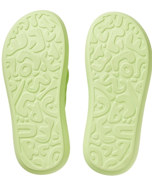 ROXY（ロキシー）の「RAD WEEKEND PILE/ロキシーパイルボリュームソール(厚底)サンダル（サンダル・レディース・パープル/グリーン/イエロー・SMALL/MEDIUM/LARGE）」の7枚目の写真