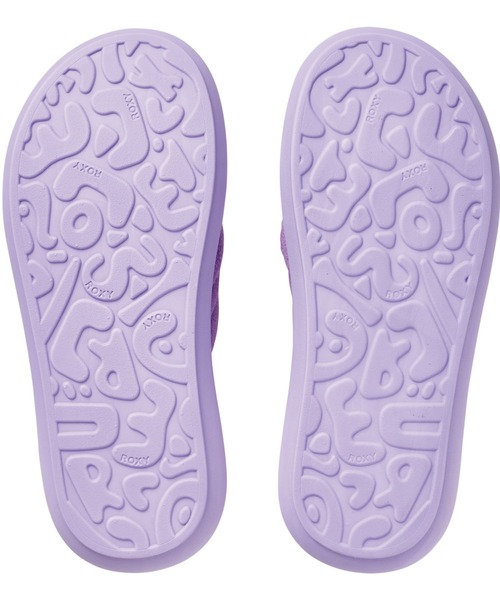 ROXY（ロキシー）の「RAD WEEKEND PILE/ロキシーパイルボリュームソール(厚底)サンダル（サンダル・レディース・パープル/グリーン/イエロー・SMALL/MEDIUM/LARGE）」の4枚目の写真