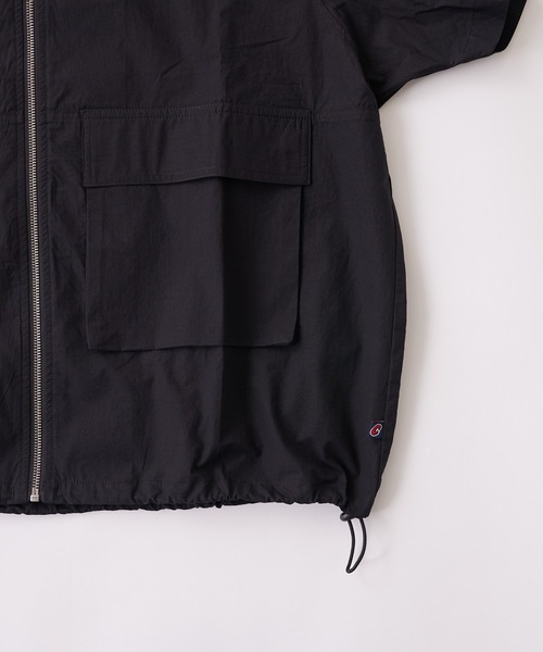 WHO'S WHO gallery（フーズフーギャラリー）の「COOPER FACTスタンドカラージップシャツ（シャツ/ブラウス・レディース・ホワイト/ネイビー/ブラック・FREE）」の10枚目の写真