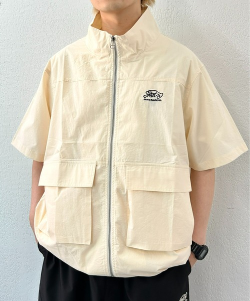 WHO'S WHO gallery（フーズフーギャラリー）の「COOPER FACTスタンドカラージップシャツ（シャツ/ブラウス・レディース・ホワイト/ネイビー/ブラック・FREE）」の14枚目の写真