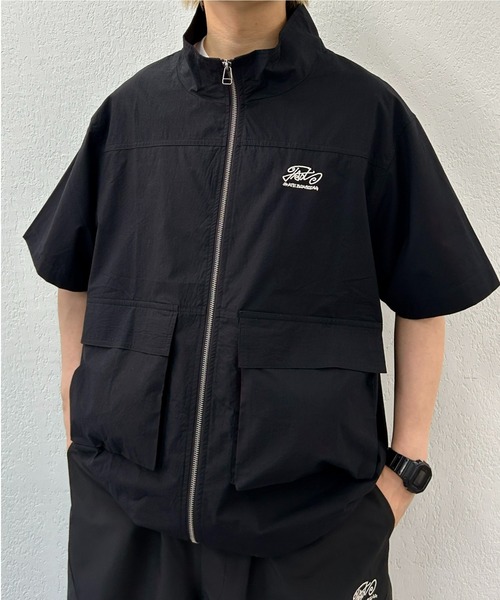 WHO'S WHO gallery（フーズフーギャラリー）の「COOPER FACTスタンドカラージップシャツ（シャツ/ブラウス・レディース・ホワイト/ネイビー/ブラック・FREE）」の18枚目の写真