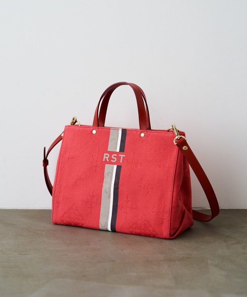 russet（ラシット）の「RST SHOPPER(CE-1100)（トートバッグ・レディース・ネイビー/グレー/サックスブルー/ピンク/アイボリー/バイオレット/ローズ・FREE）」の7枚目の写真