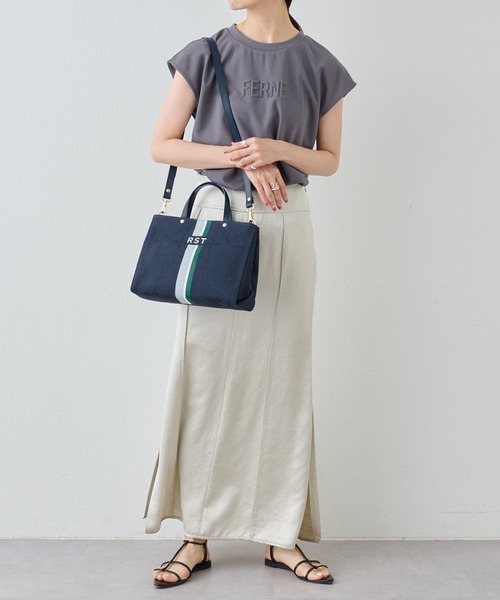 russet（ラシット）の「RST SHOPPER(CE-1100)（トートバッグ・レディース・ネイビー/グレー/サックスブルー/ピンク/アイボリー/バイオレット/ローズ・FREE）」の17枚目の写真