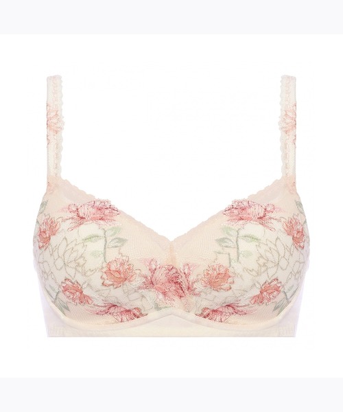 Triumph（トリンプ）の「恋するブラ583 ノンワイヤーブラジャー【D,Eカップ】TR583 P（ブラジャー・レディース・ホワイト/ベージュ・D80/D75/D70/E75/E70/D65）」の14枚目の写真