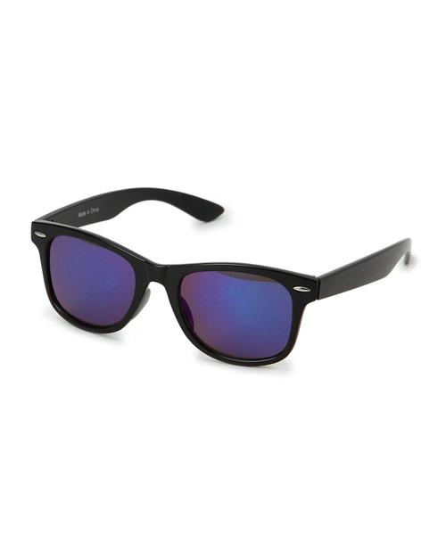 green label relaxing（グリーンレーベルリラクシング）の「Milk&Soda Fashion Glasses◆（サングラス・キッズ・オリーブ/シルバー/ブラック/ピンク/レッド/イエロー・2-5Y）」の2枚目の写真