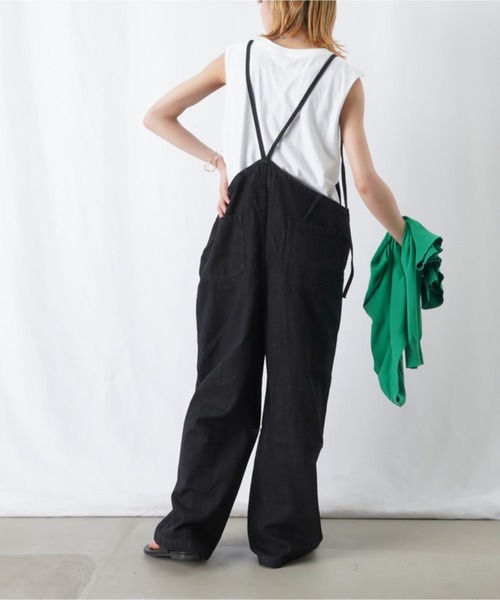 LUCA/LADY LUCK LUCA（ルカ/レディラックルカ）の「LC/LLL デニムサロペット（サロペット/オーバーオール・レディース・インディゴブルー/ブラック・SMALL/MEDIUM）」の10枚目の写真