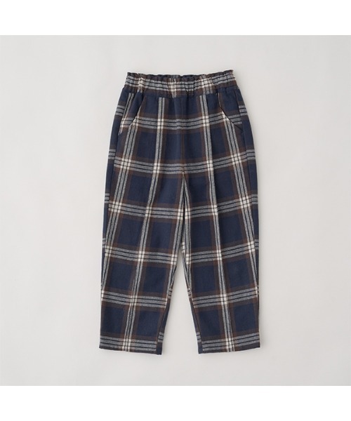 b・ROOM(ビールーム)の「フロントピンタックチェックパンツ(その他パンツ・キッズ・キャメル/モスグリーン/ネイビー/オフホワイト・140cm/110cm/100cm/150cm/120cm/130cm)」の7枚目の写真