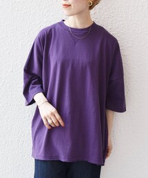 SHIPS any | SHIPS any: "COTTON USA" カットオフ ドルマン 半袖 Tシャツ◇(Tシャツ/カットソー)