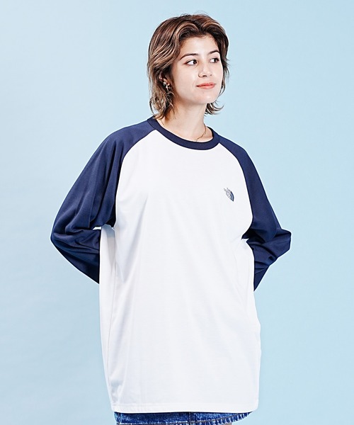 【THE NORTH FACE】 L/S Varsity Tee ロンT The North Face Varsity Graphic White Long Sleeve T-Shirt