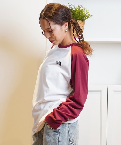 【THE NORTH FACE】 L/S Varsity Tee ロンT The North Face Varsity Graphic White Long Sleeve T-Shirt