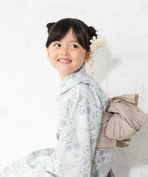 SOUBIEN(ソウビエン)のキッズ浴衣 単品 紐付き 子ども SOUBIENオリジナル ゆかたのみ 110~130cm(浴衣)