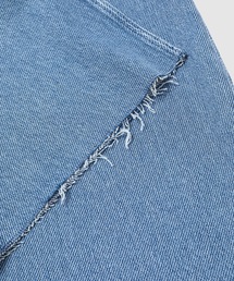 GANNI ドローストリング　ストレートジーンズ ブラックデニム　デニム GANNI ドローストリング ストレートジーンズ ブラックデニム