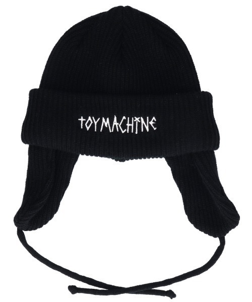 TOY　MACHINE（トイ　マシーン）の「TOY MACHINE/トイマシーン ビーニー LOGO EMB EARFLAP WATCH トイマシーン ロゴ イヤーフラップワッチ 234045002（ニットキャップ/ビーニー・メンズ・グリーン/バーガンディー/ブラック/グレー・FREE）」の6枚目の写真