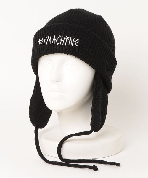 TOY　MACHINE（トイ　マシーン）の「TOY MACHINE/トイマシーン ビーニー LOGO EMB EARFLAP WATCH トイマシーン ロゴ イヤーフラップワッチ 234045002（ニットキャップ/ビーニー・メンズ・グリーン/バーガンディー/ブラック/グレー・FREE）」の20枚目の写真