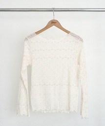 flower | フラワリーメロートップ(Tシャツ/カットソー)